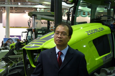 Yongfu Yuan, Vice-Président et manager export de Zoomlion