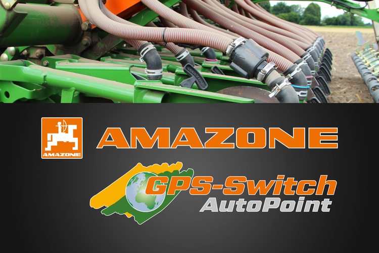 Amazone : GPS Switch et AutoPoint réduisent l'intervalle de temps entre l'activation des doseurs et l'arrivée de la graine au sol. 