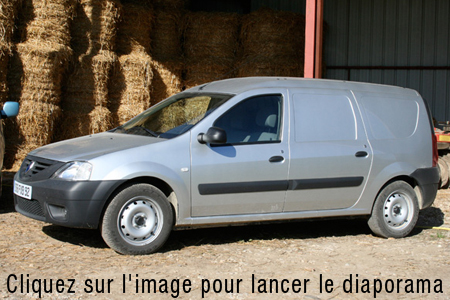 Face-à-face Renault Kangoo Express contre Dacia Logan Van : la Logan (diaporama)