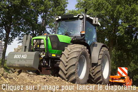 Tracteurs compacts de 100 ch : le Deutz-Fahr Agrofarm 430 (diaporama)
