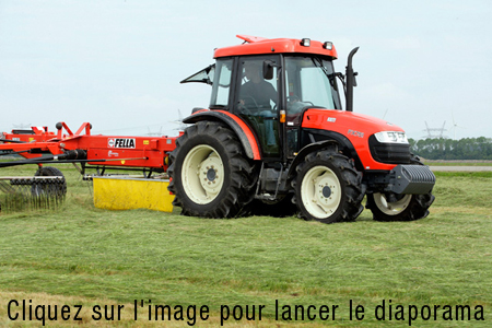 Quatre tracteurs low-cost à l'essai : le Kioti FX 751 (diaporama)