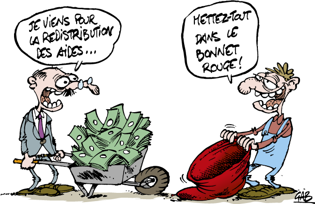 La distribution des aides Pac en Bretagne