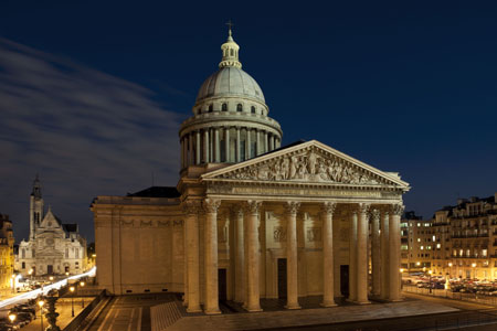 Vue extérieure du Panthéon © Jean-Pierre Delagarde - Centre des monuments nationaux 