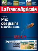 Couverture de La France Agricole n° 3393, du 8 juillet 2011.