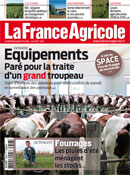 Couverture de La France Agricole n° 3398, du 26 août 2011.