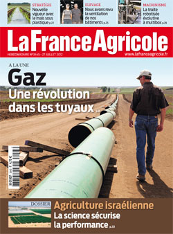 Couverture de La France Agricole du 27 juillet 2012 (n° 3445).