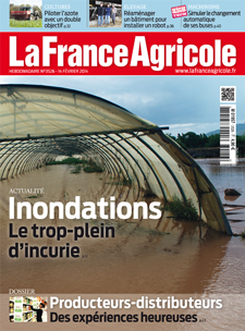 Couverture de La France Agricole du 14 février 2014 (n° 3526).