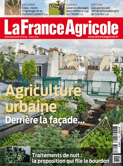 Couverture de La France Agricole du 9 mai 2014 (n° 3538).