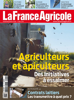 Couverture de La France Agricole du 15 mai 2015 (n° 3591).