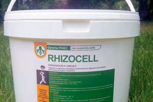 Rhizocell, concentré actif à base de Bacillus amyloliquefaciens souche IT45