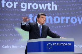 José Manuel Durão Barroso - présentation du budget à la comission européenne