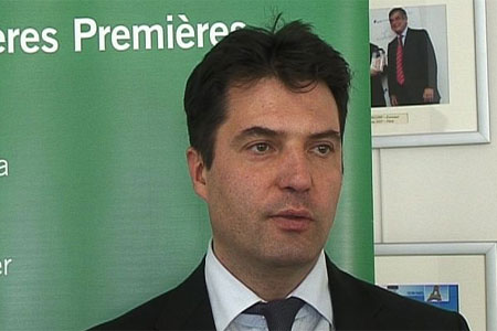 Lionel Porte, chef de produits Matières Premières chez Euronext (© M. Gramat / GFA)