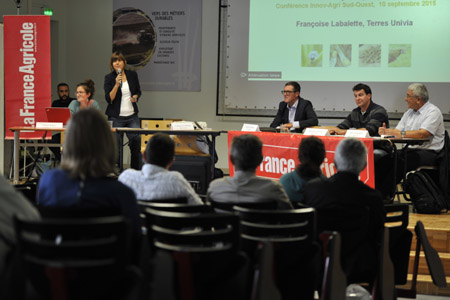 Conférence sur les débouchés du soja (©C. Faimali)