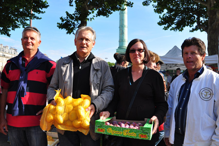 Vente directe de fruits et légumes - Photos : Bruno Vitasse (GFA)